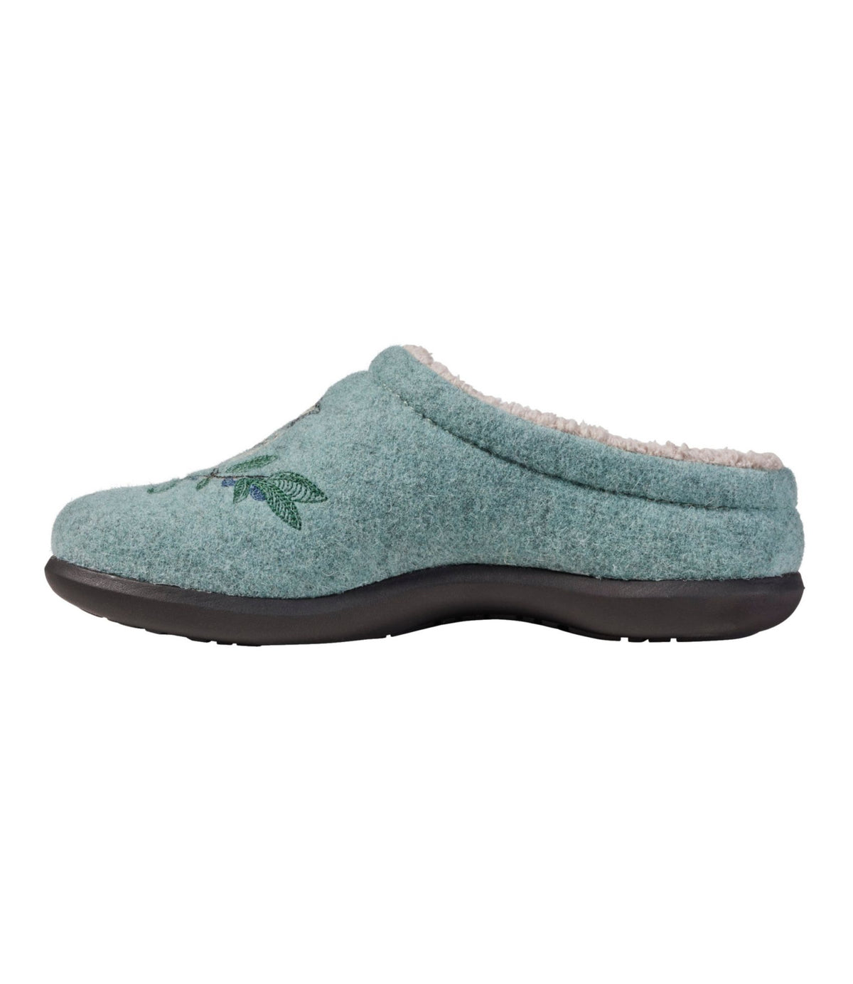 L.L.Bean Women's Daybreak Scuffs, Motif Faded Sage/Chickadee