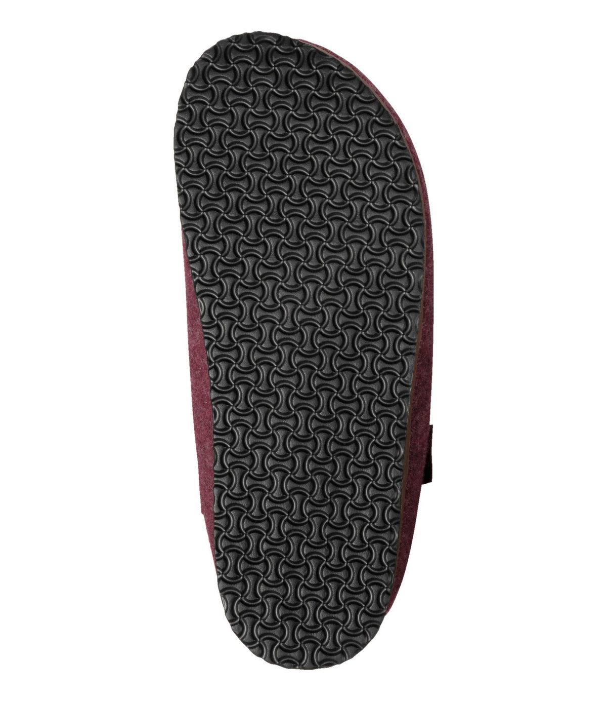 L.L.Bean Women's L.L.Bean Wool Slipper Clog Deepest Red