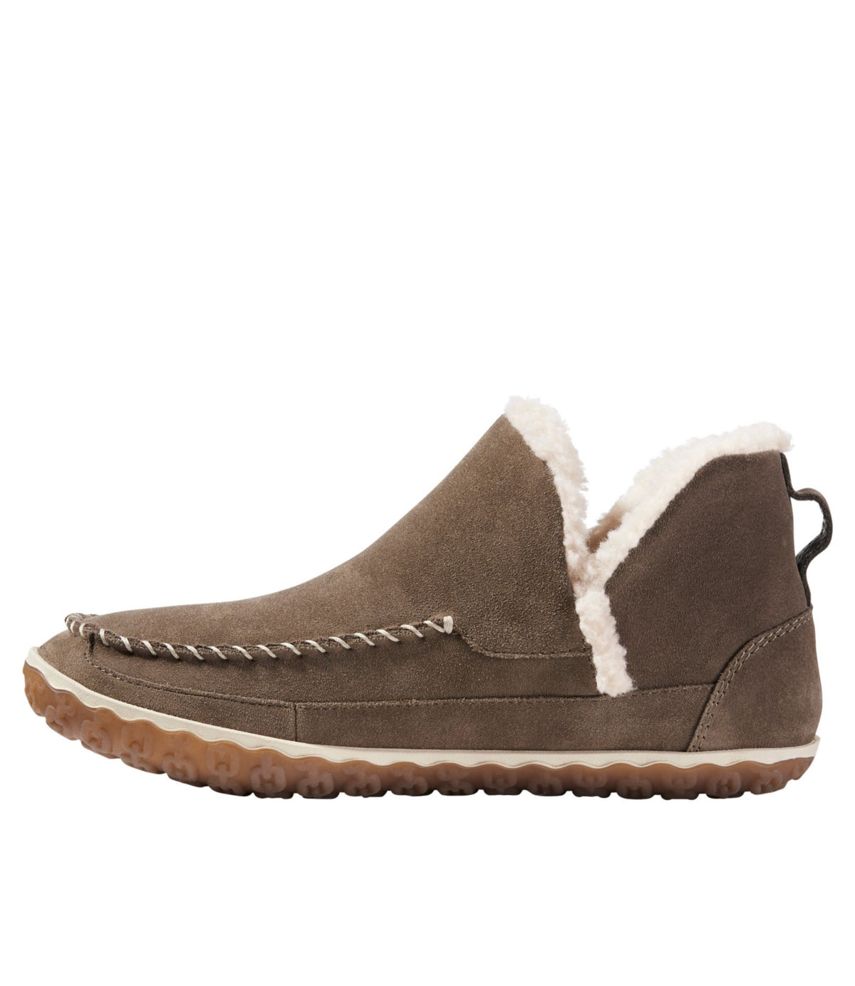 L.L.Bean Women's Mountain Slippers, Boot Mocs Dark Cement