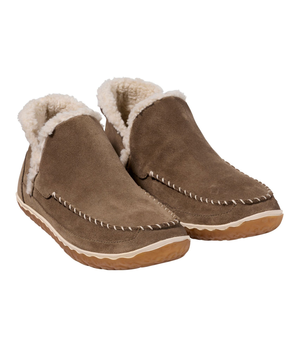 L.L.Bean Women's Mountain Slippers, Boot Mocs Dark Cement