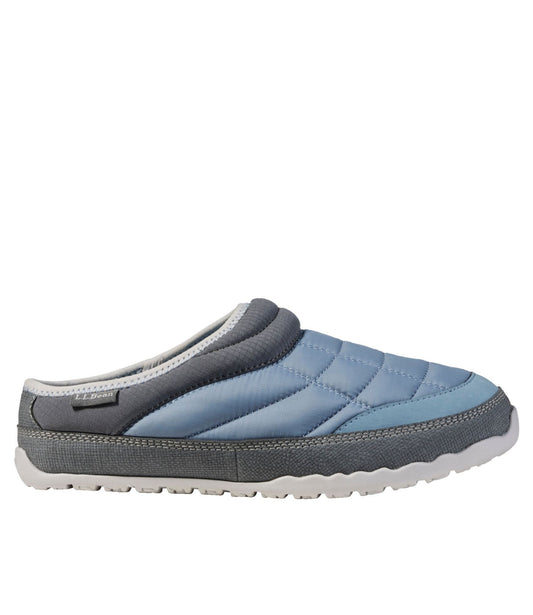 L.L.Bean Women's Mountain Classic Quilted Slides II Cadet Blue/Iron