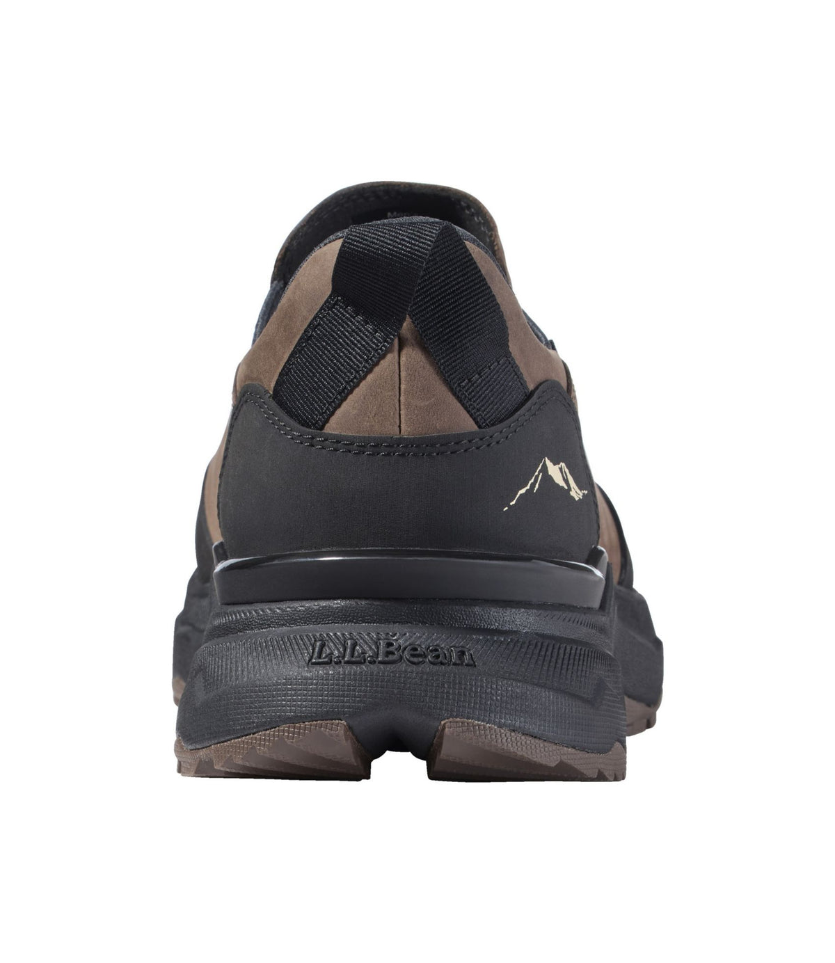L.L.Bean Men's NextVenture Waterproof Slip-On Shoes, Leather Deepest Brown Nubuck