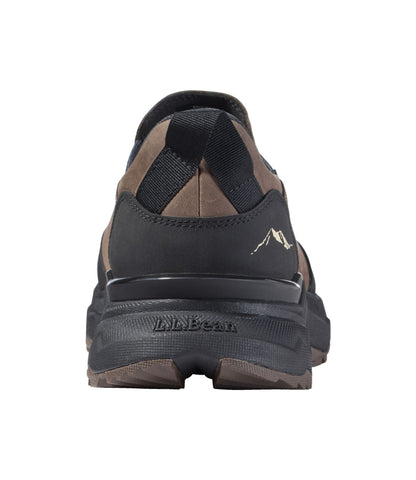 L.L.Bean Men's NextVenture Waterproof Slip-On Shoes, Leather Deepest Brown Nubuck