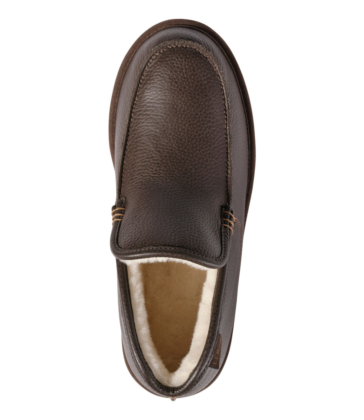 L.L.Bean Men's Wicked Good Boot Mocs, Leather Deep Brown