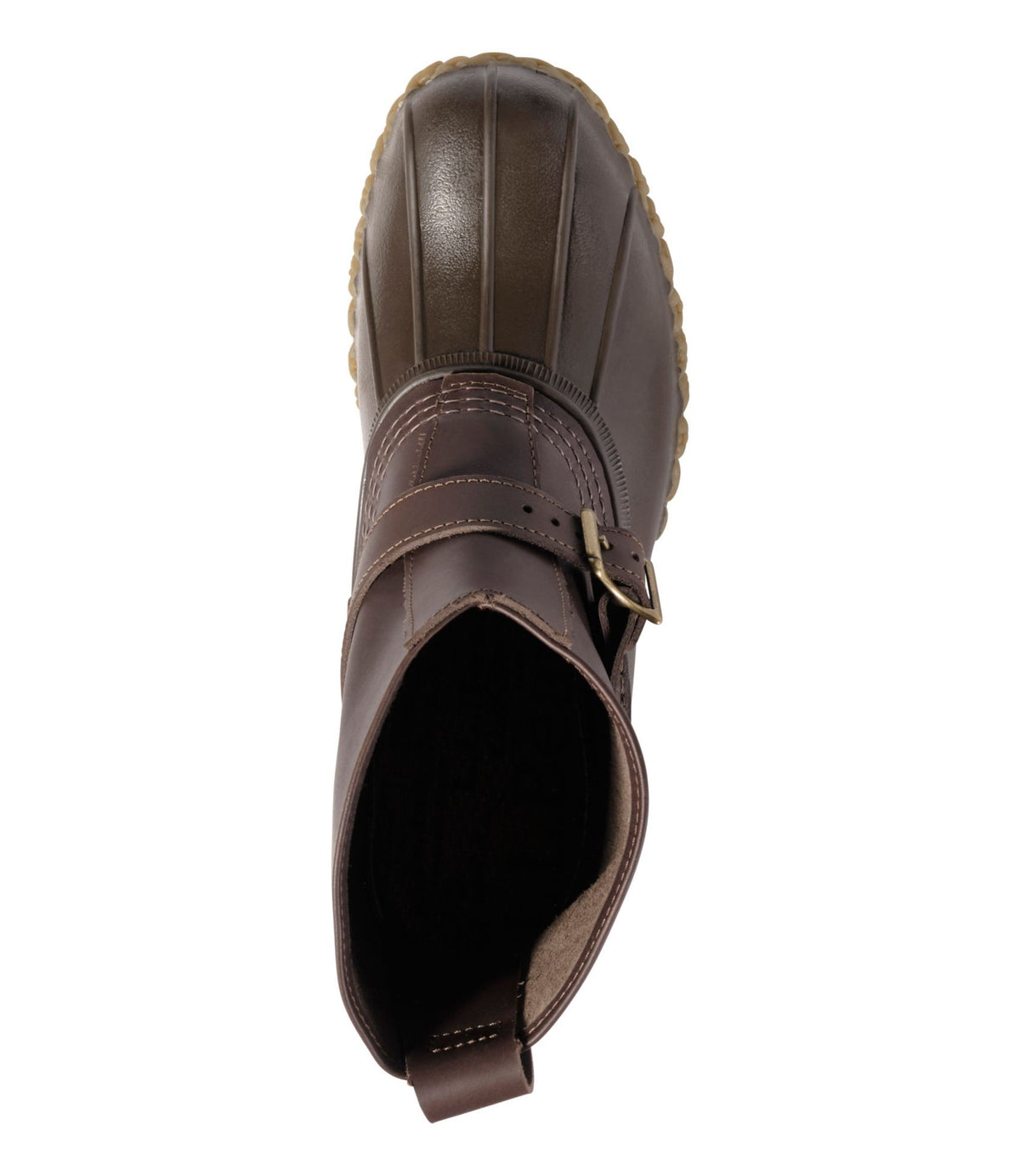 L.L.Bean Men's Bean Boots, 9" Unlined Lounger Brown