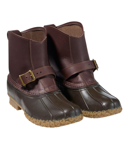 L.L.Bean Men's Bean Boots, 9" Unlined Lounger Brown