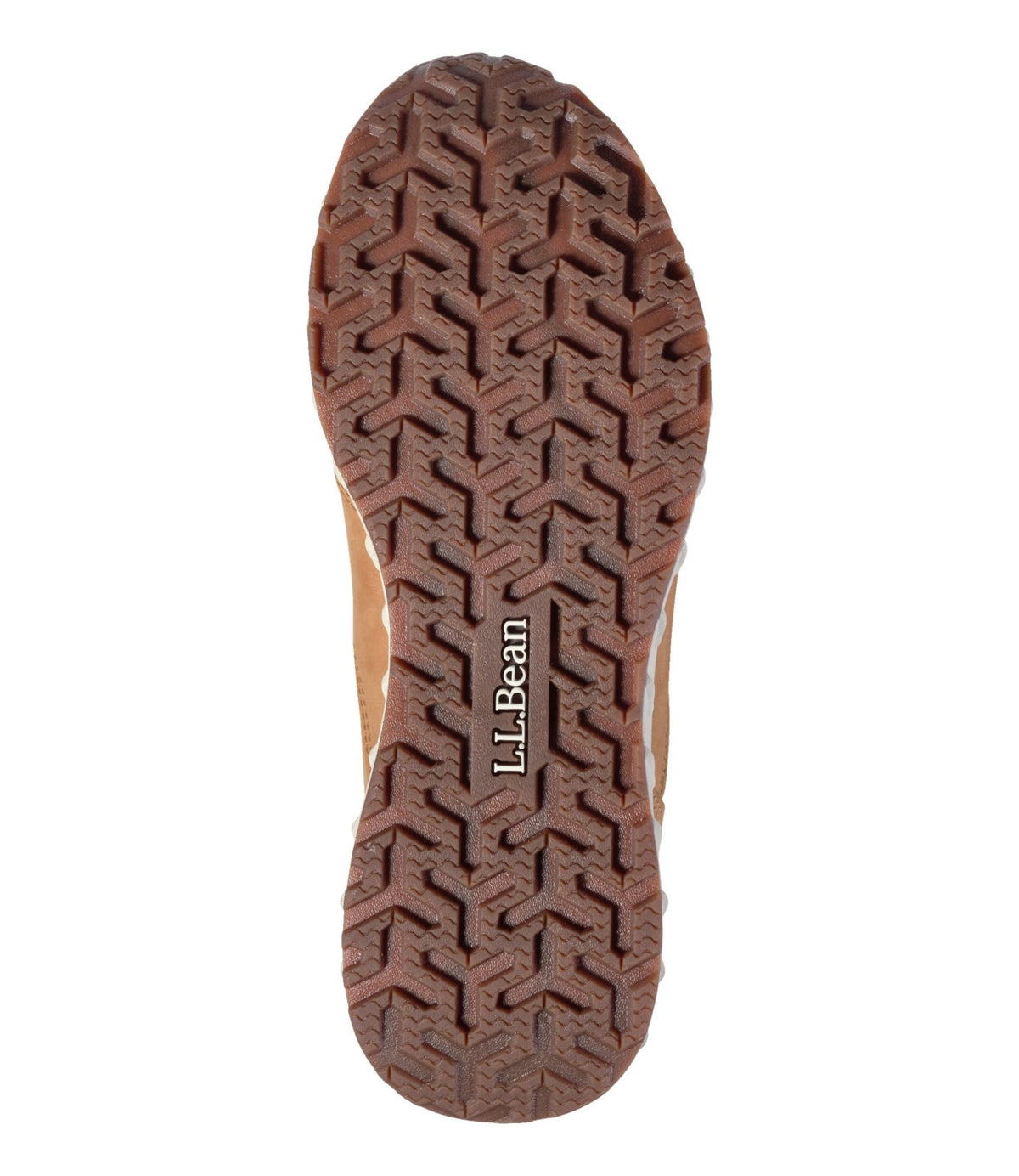 L.L.Bean Men's Snow Sneaker 5 Leather Slip-Ons Barley