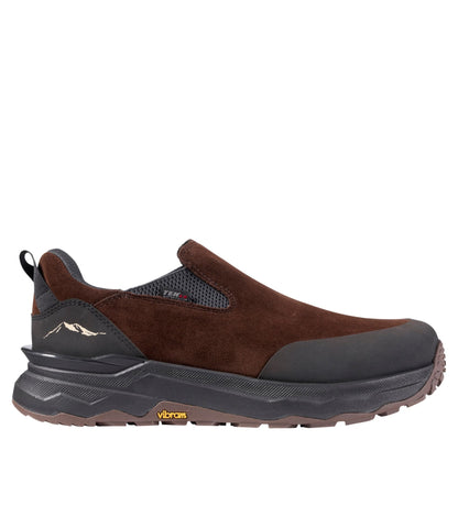 L.L.Bean Men's NextVenture Waterproof Slip-On Shoes, Suede Deep Brown Suede