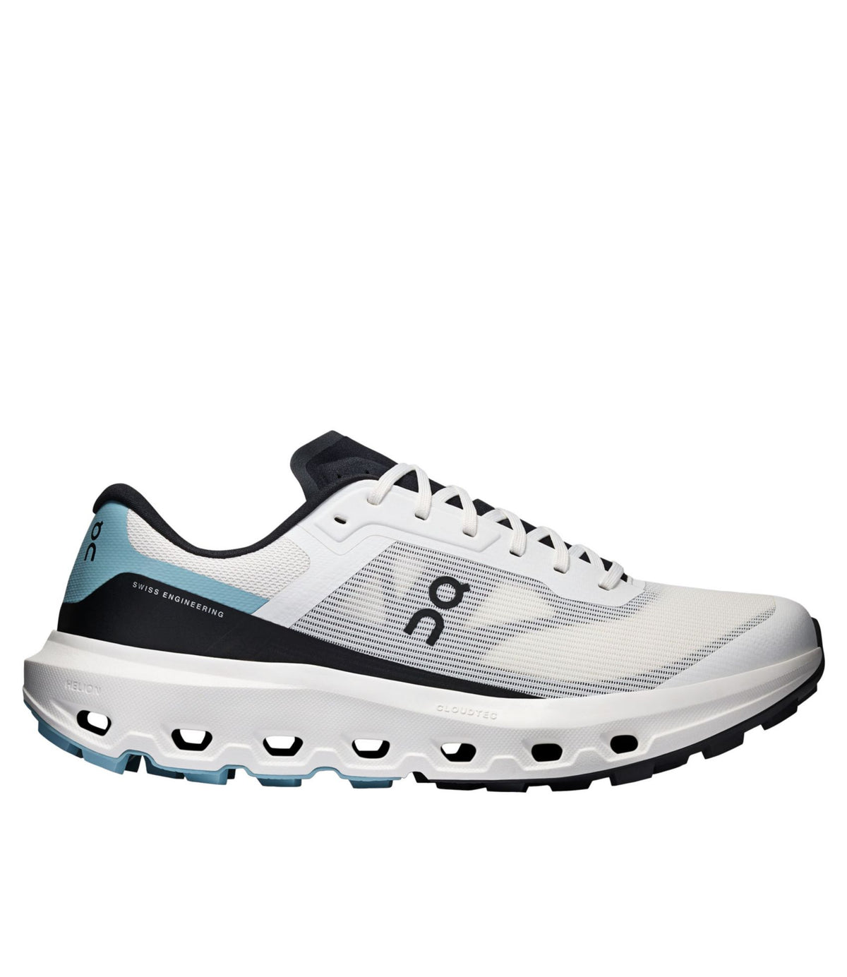 L.L.Bean Men's On Cloudvista 3 Trail Running Shoes Ivory/Wash