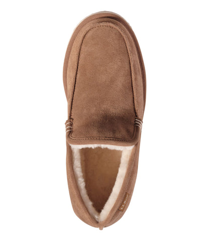 L.L.Bean Men's Wicked Good Boot Mocs, Suede Brown