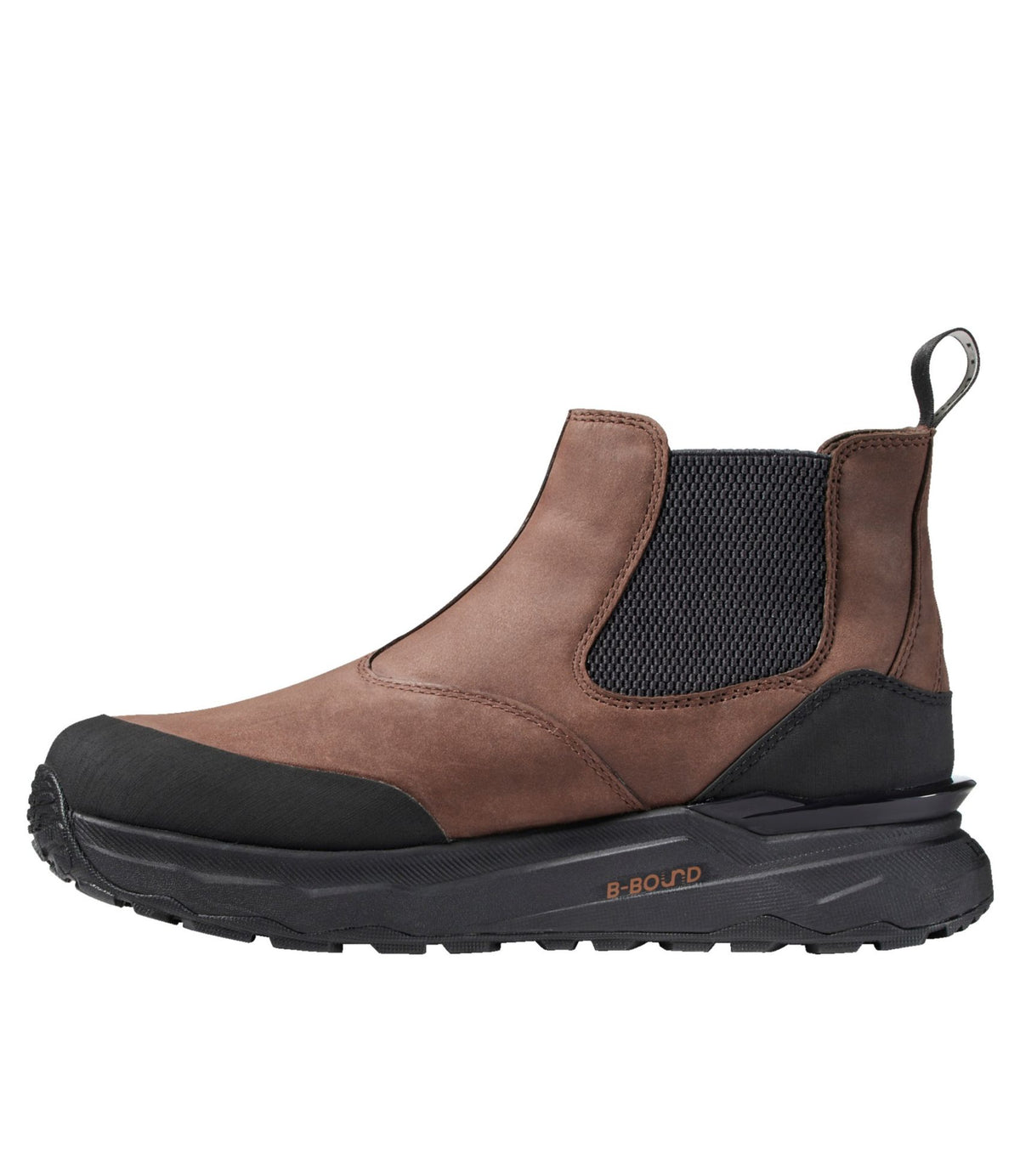 L.L.Bean Men's NextVenture Boots, Chelsea Deepest Brown Nubuck/Black