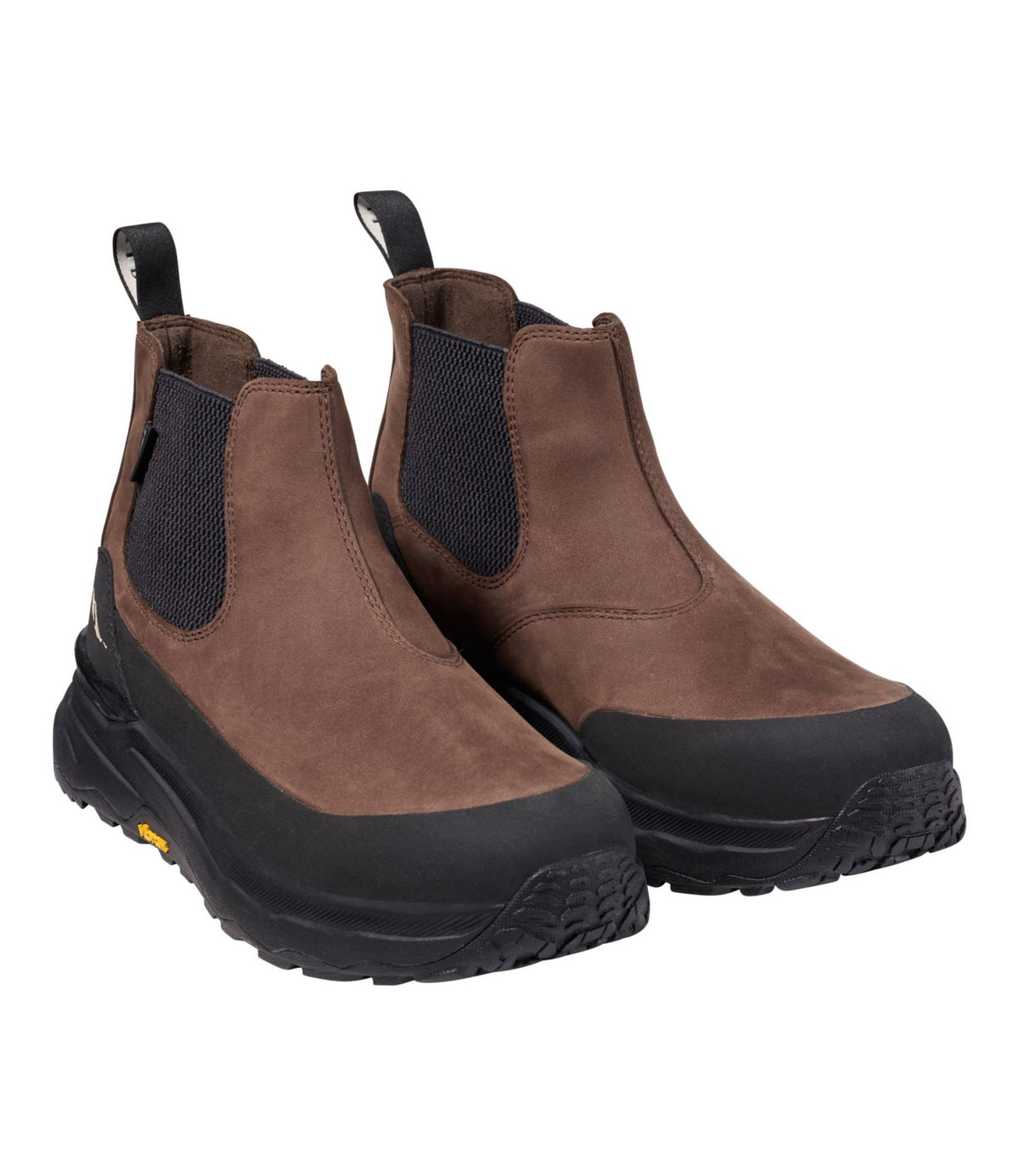 L.L.Bean Men's NextVenture Boots, Chelsea Deepest Brown Nubuck/Black