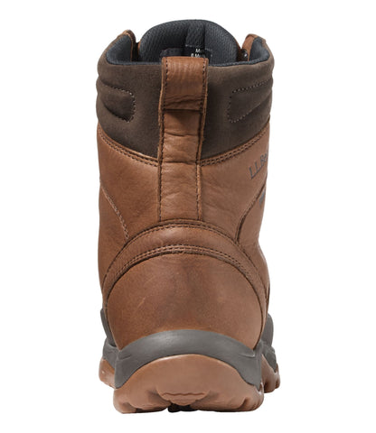 L.L.Bean Men's Storm Chaser Boots 5, Leather Lace-Up Oakwood