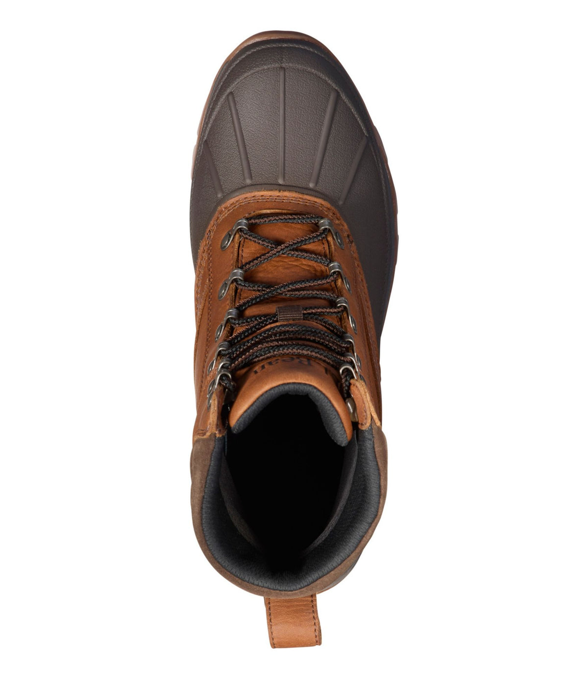 L.L.Bean Men's Storm Chaser Boots 5, Leather Lace-Up Oakwood