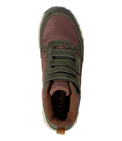 L.L.Bean Men's Snow Sneaker 5 Boots, Hook-and-Loop Loden/Dark Earth