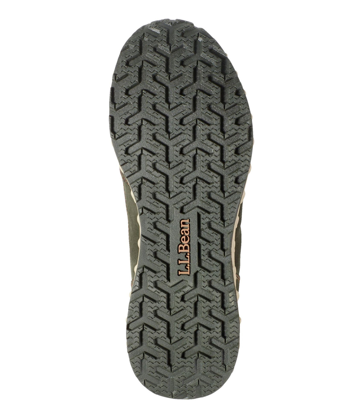 L.L.Bean Men's Snow Sneaker 5 Boots, Hook-and-Loop Loden/Dark Earth