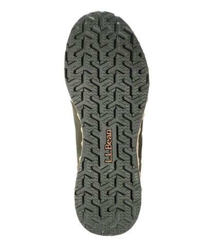 L.L.Bean Men's Snow Sneaker 5 Boots, Hook-and-Loop Loden/Dark Earth