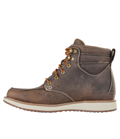 L.L.Bean Men's Stonington Boots, Moc-Toe Dark Cocoa
