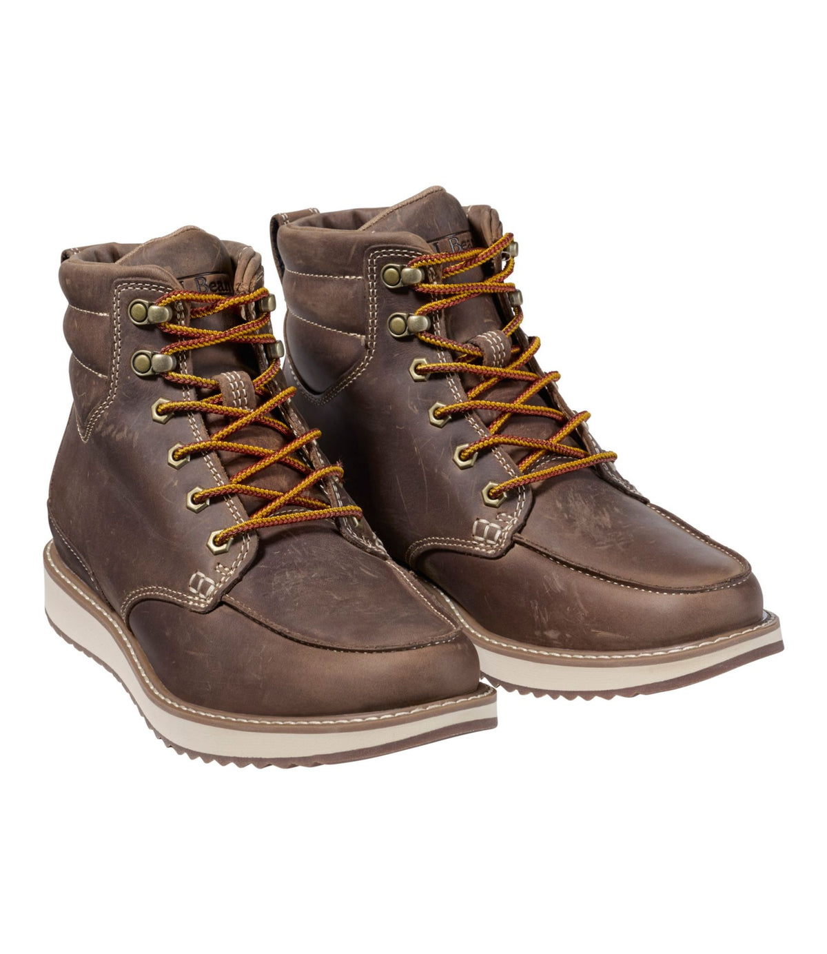 L.L.Bean Men's Stonington Boots, Moc-Toe Dark Cocoa