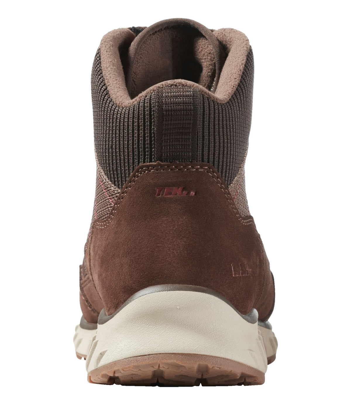 L.L.Bean Men's Snow Sneaker 5 Insulated Boots, Zip-Front Dark Earth/Cocoa