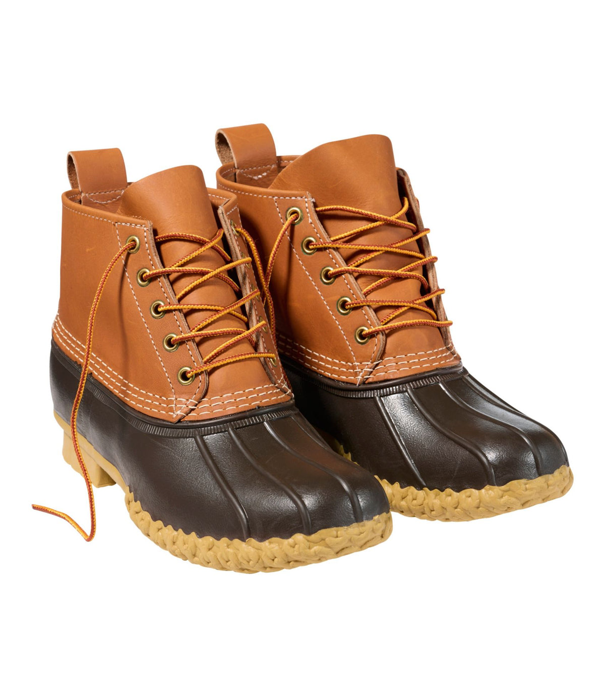 L.L.Bean Men's Bean Boots, 6" Tan/Bean Boot Brown/Gum