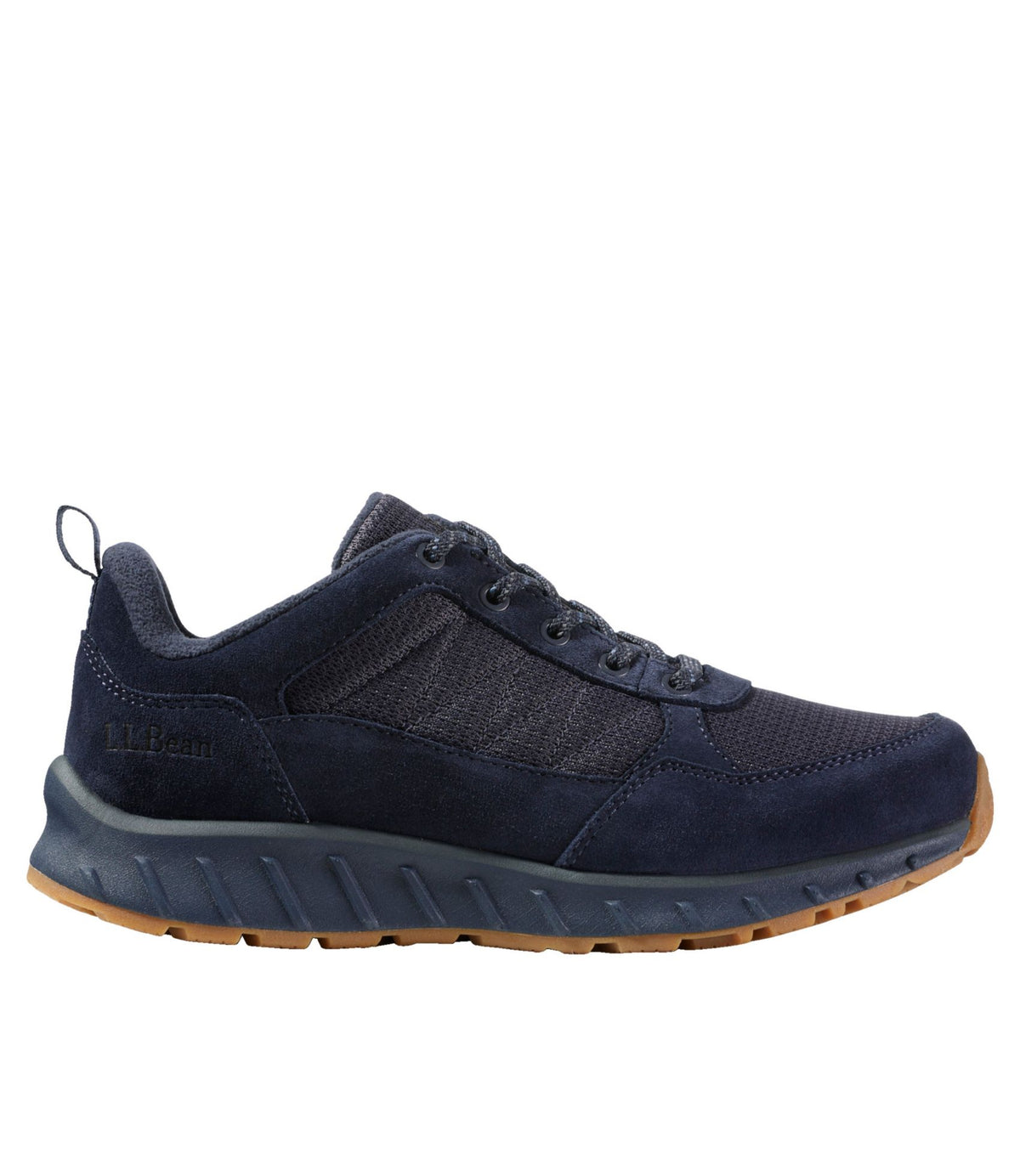 L.L.Bean Men's Snow Sneaker 5 Shoes, Lace-Up Carbon Navy/Carbon Navy