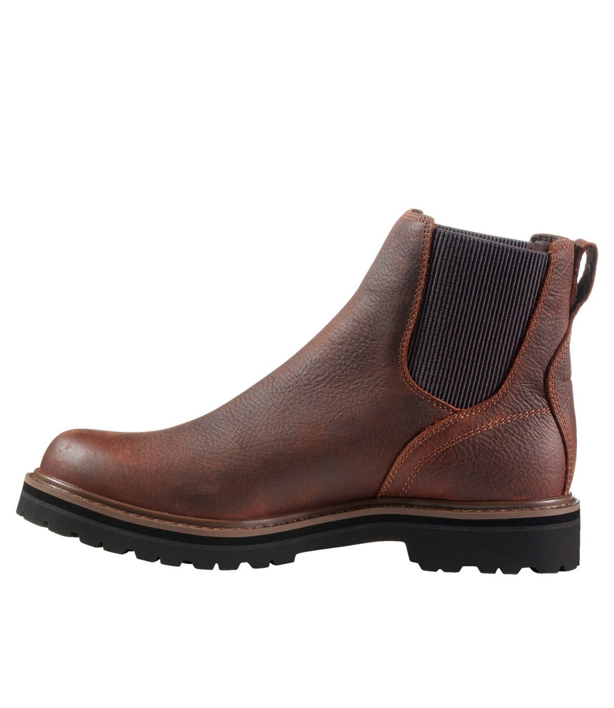 L.L.Bean Men's Portland Boots, Chelsea Dark Russet
