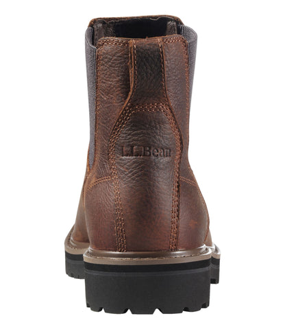 L.L.Bean Men's Portland Boots, Chelsea Dark Russet