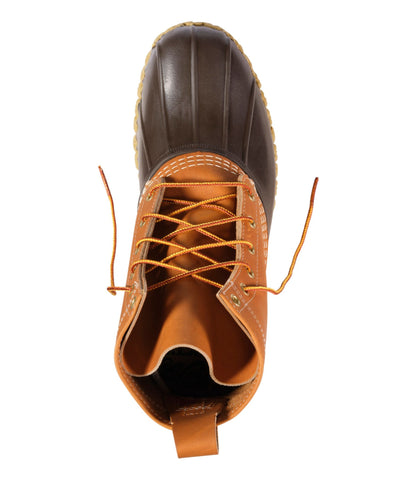 L.L.Bean Men's Bean Boots, 8" Insulated Tan/Bean Boot Brown/Gum