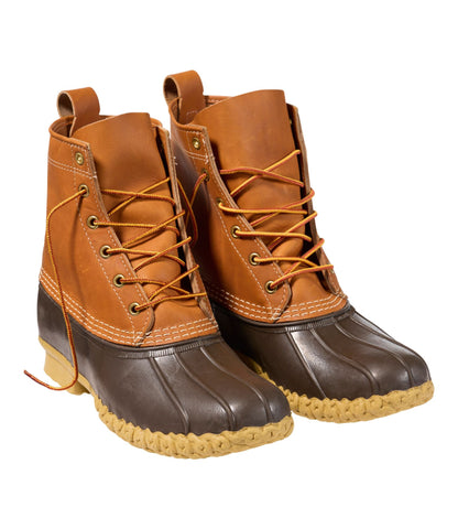 L.L.Bean Men's Bean Boots, 8" Insulated Tan/Bean Boot Brown/Gum