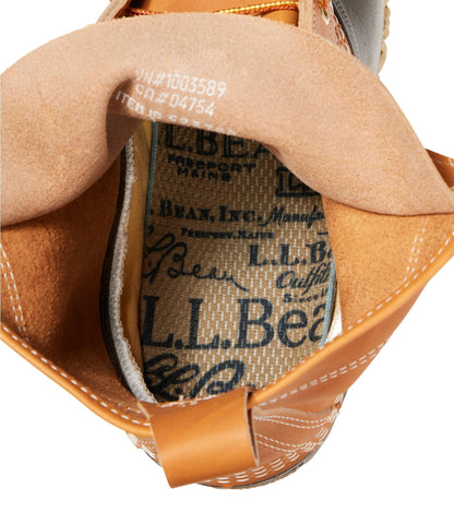 L.L.Bean Men's Bean Boots, 8" Insulated Tan/Bean Boot Brown/Gum