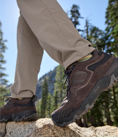 L.L.Bean Men's Trail Model X Waterproof Hiking Shoes Ash