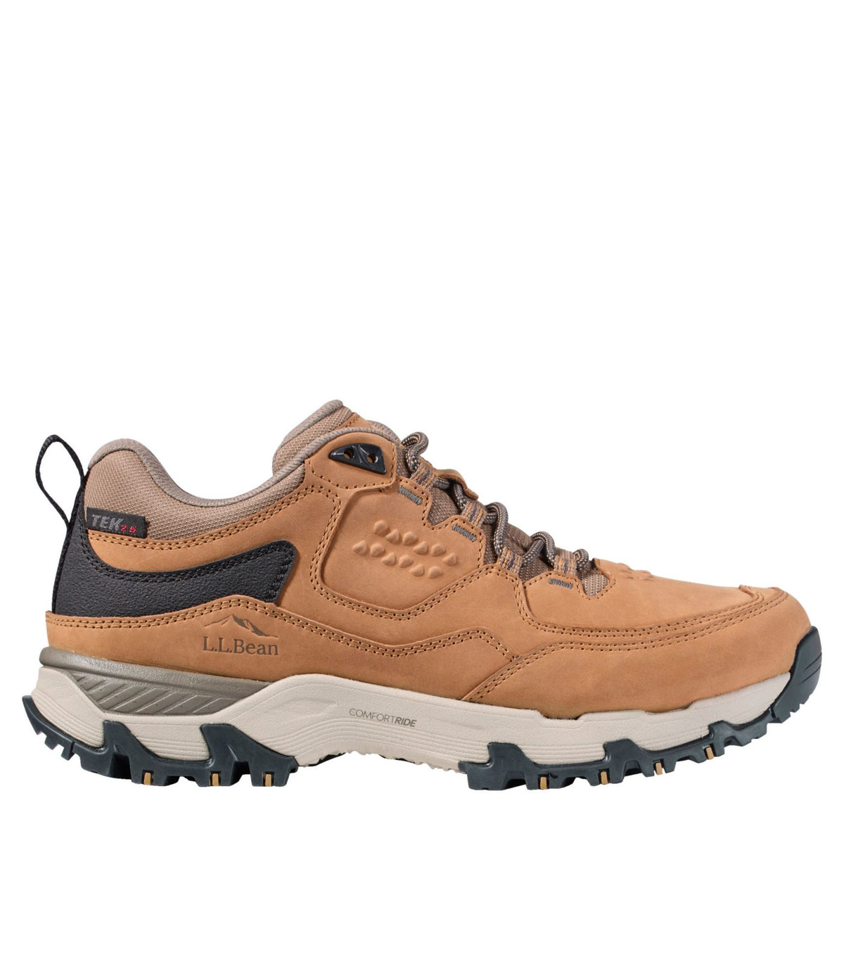 L.L.Bean Men's Trail Model X Waterproof Hiking Shoes, Leather Barley