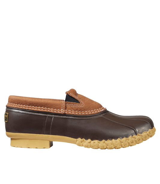 L.L.Bean Men's Bean Boots, Slip-On Rubber Mocs Allspice/Bean Boot Brown/Gum