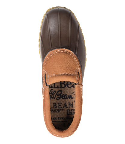 L.L.Bean Men's Bean Boots, Slip-On Rubber Mocs Allspice/Bean Boot Brown/Gum