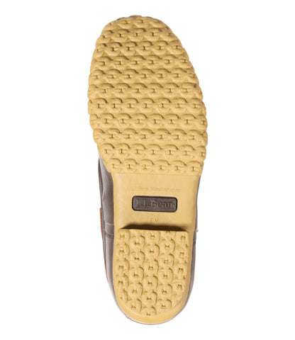 L.L.Bean Men's Bean Boots, Slip-On Rubber Mocs Allspice/Bean Boot Brown/Gum