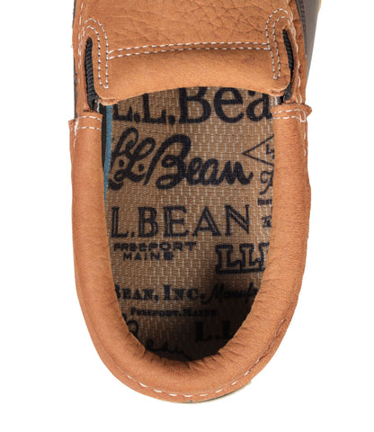 L.L.Bean Men's Bean Boots, Slip-On Rubber Mocs Allspice/Bean Boot Brown/Gum