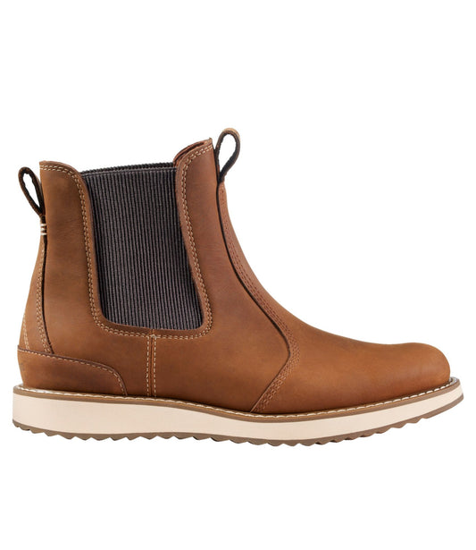 L.L.Bean Men's Stonington Chelsea Boots, Leather Dark Oakwood