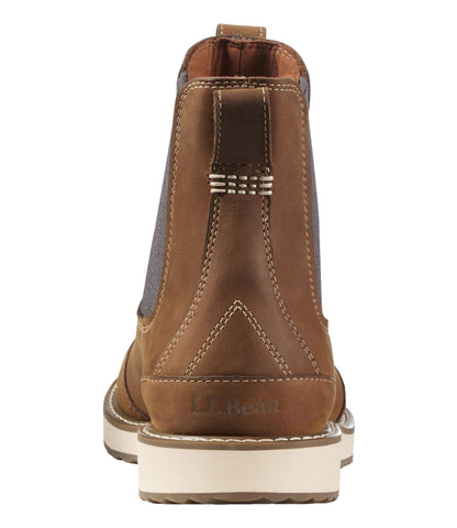 L.L.Bean Men's Stonington Chelsea Boots, Leather Dark Oakwood