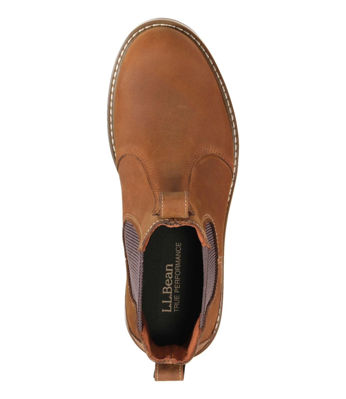 L.L.Bean Men's Stonington Chelsea Boots, Leather Dark Oakwood