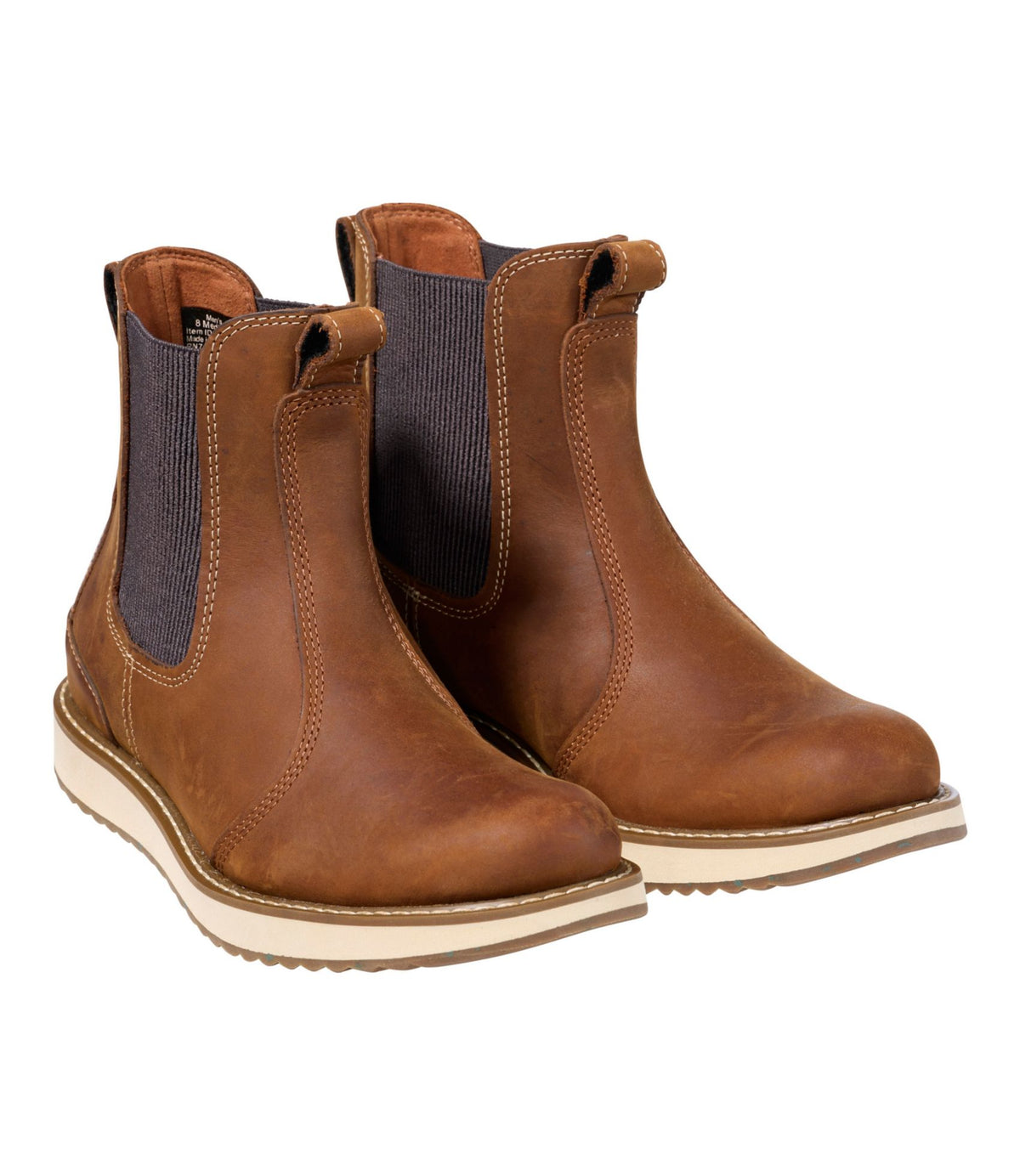 L.L.Bean Men's Stonington Chelsea Boots, Leather Dark Oakwood