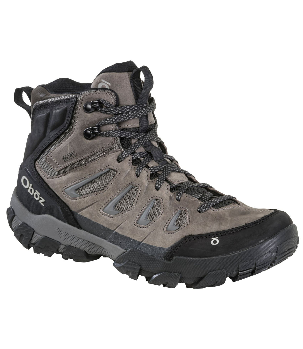 L.L.Bean Men's Oboz Sawtooth X B-DRY Hikers, Mid Charcoal