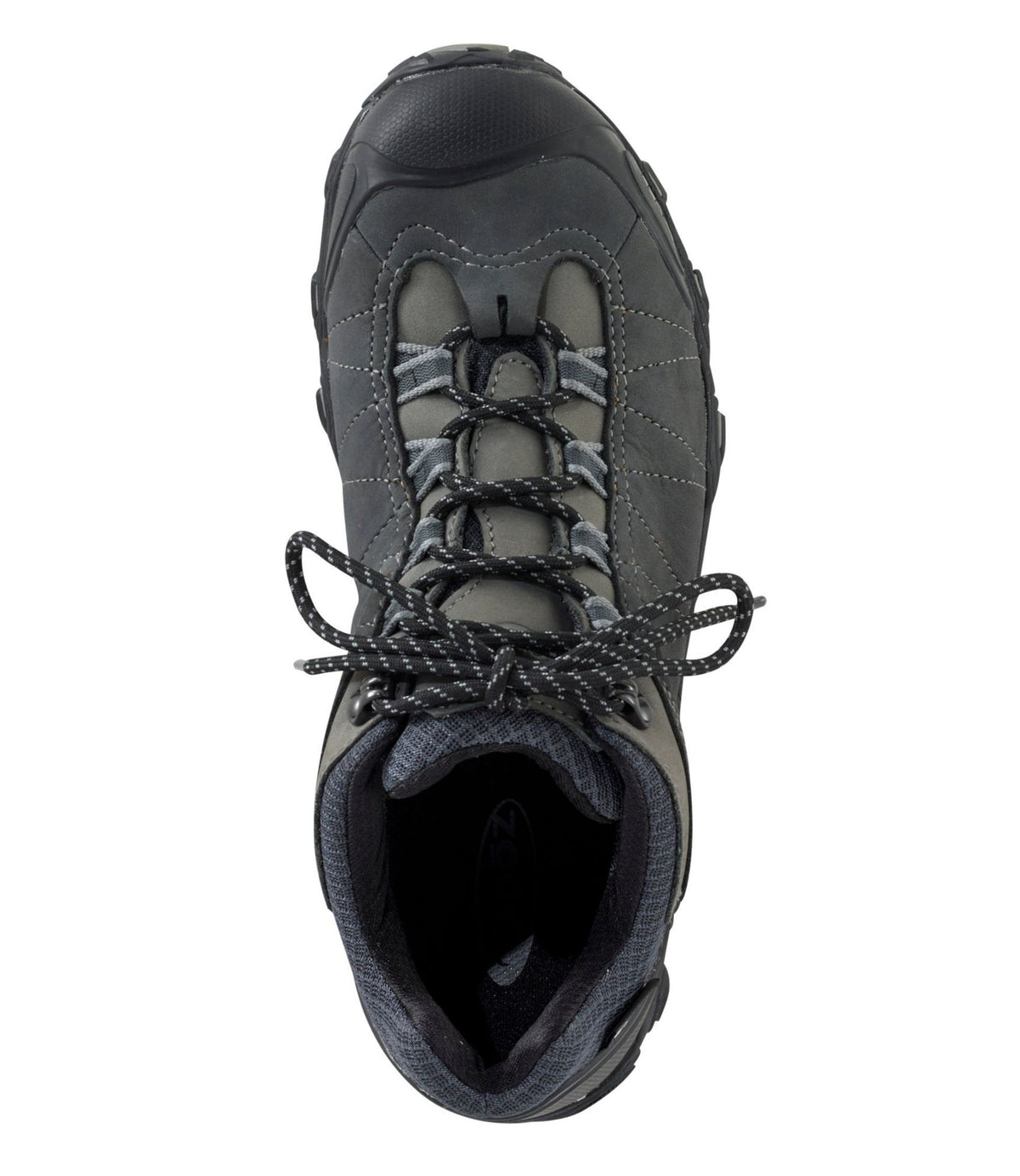 L.L.Bean Men's Oboz Bridger Low B-Dry Hiking Shoes Dark Shadow