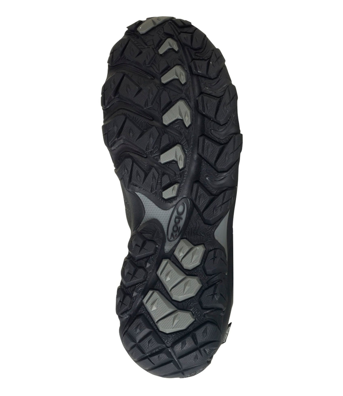 L.L.Bean Men's Oboz Bridger Low B-Dry Hiking Shoes Dark Shadow