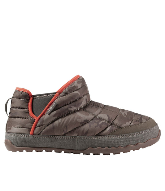 L.L.Bean Men's Mountain Classic Quilted Ankle Boots II Dark Loden Camo/Peat Green