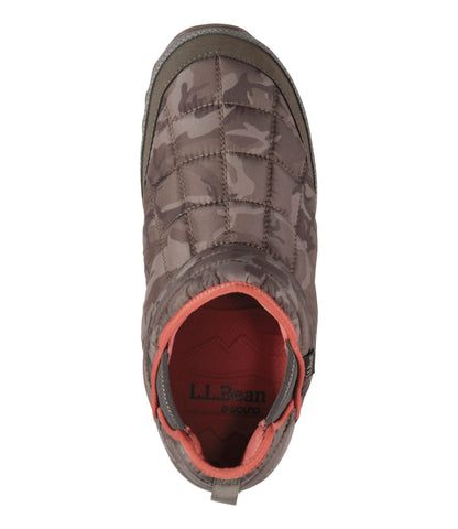 L.L.Bean Men's Mountain Classic Quilted Ankle Boots II Dark Loden Camo/Peat Green