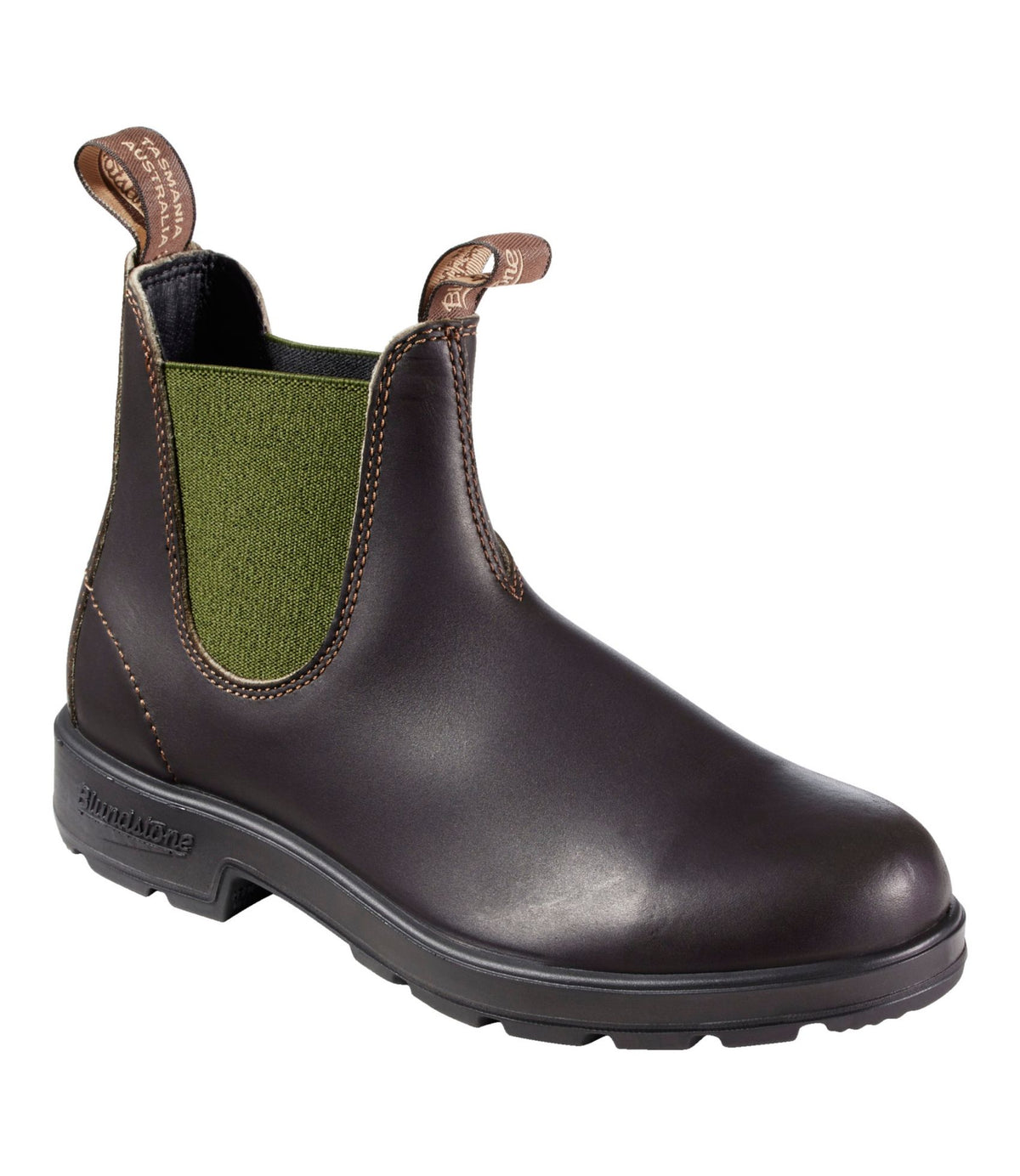 L.L.Bean Adults' Blundstone 500 Chelsea Boots Brown/Olive