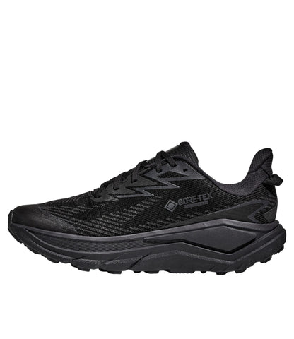 L.L.Bean Men's HOKA Challenger 8 Trail Shoes, GORE-TEX Black/Carbon Black