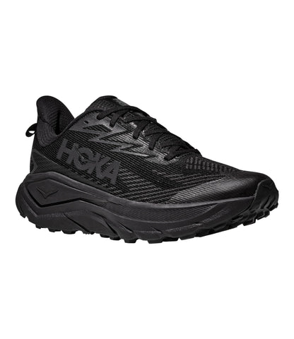 L.L.Bean Men's HOKA Challenger 8 Trail Shoes, GORE-TEX Black/Carbon Black