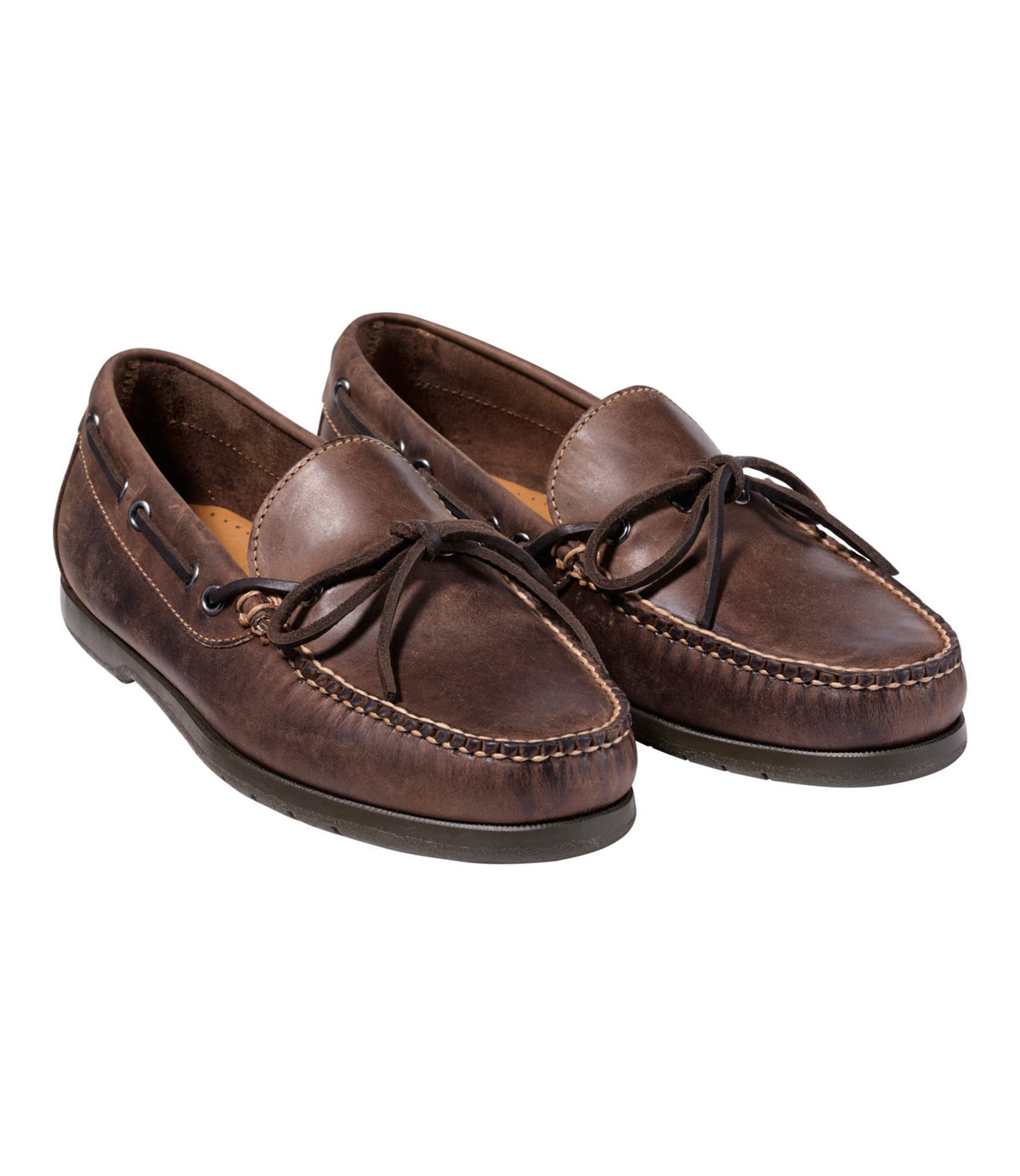 L.L.Bean Men's Handsewn Moccasins, Camp Moc II Cactus
